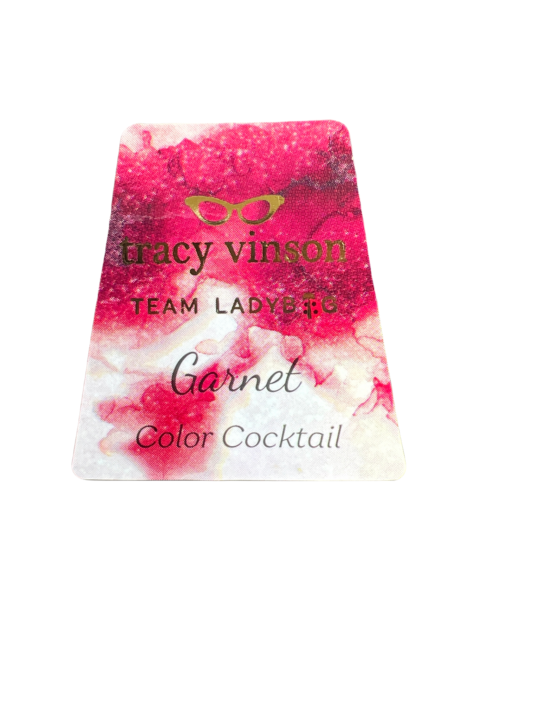 GARNET METALLIC -- COLOR COCKTAIL ALCOHOL INK