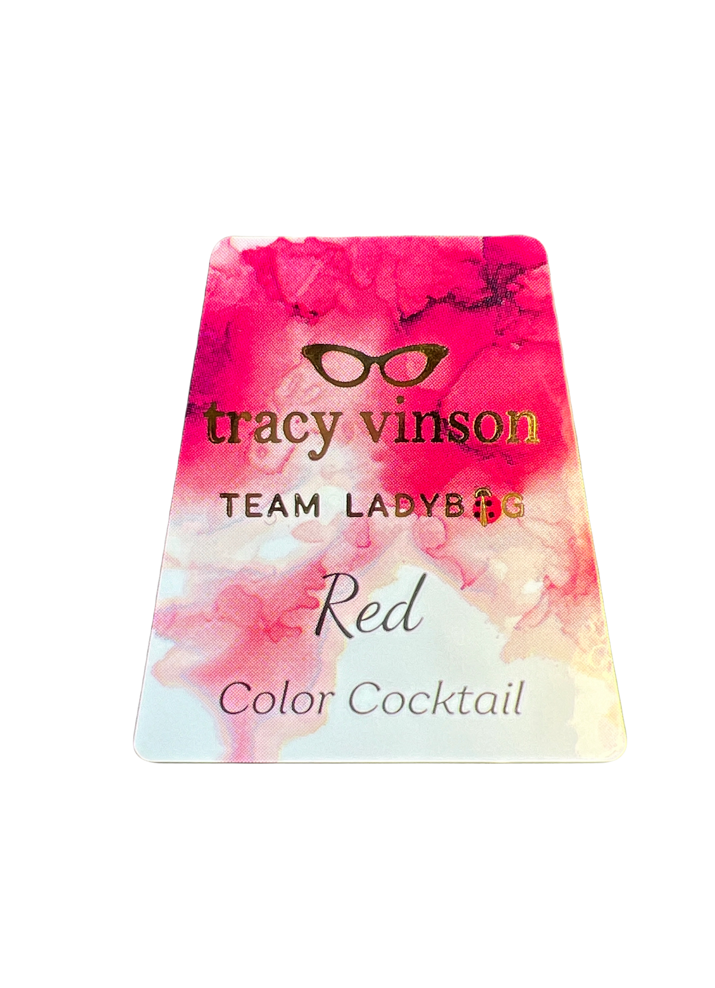 Red -- Solid Color Cocktail Alcohol Ink