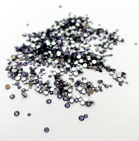 #19 Pale Violet - Glass Crystals