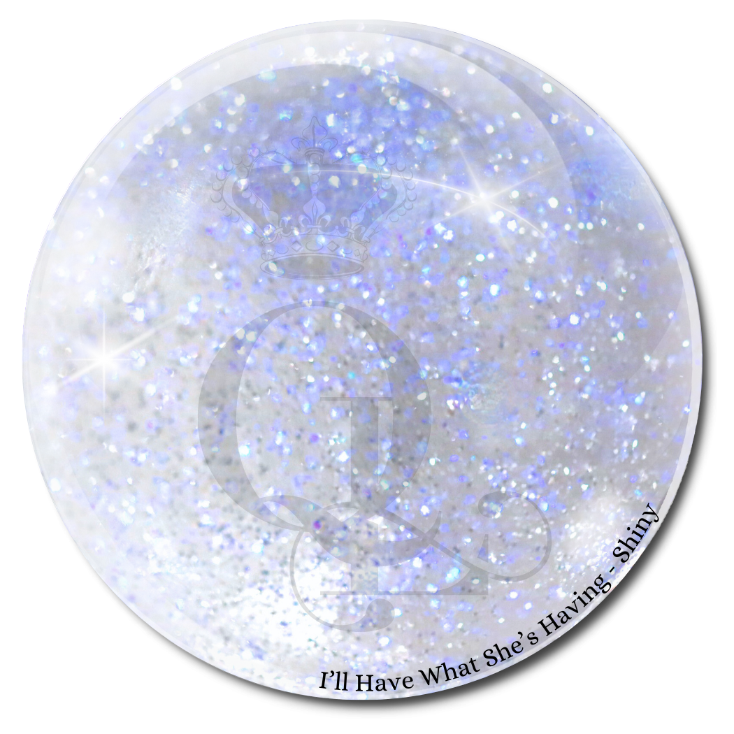 SHINY "I'll Have What She's Having" -- HEMA-FREE Wet-Look Hollywood Top Gel