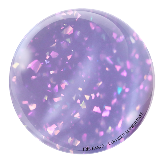 "Iris Fancy" -- HEMA-Free Colored Rubber Base