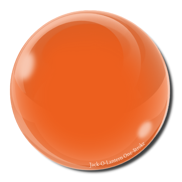 *Limited Edition* Jack-O-Lantern One-Stroke Velvet Touch Gel Paint