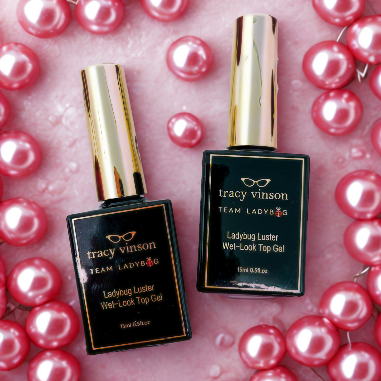 Ladybug Luster Wet-Look Top Gel