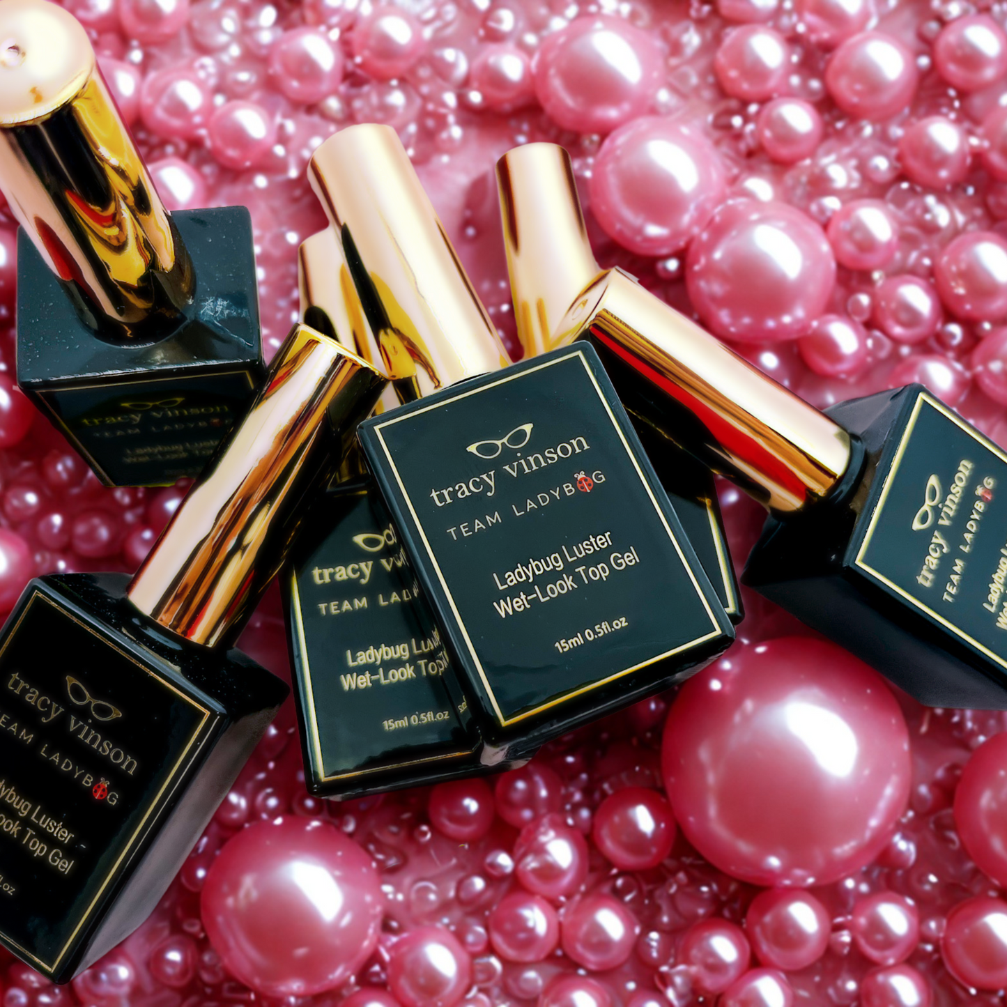 Ladybug Luster Wet-Look Top Gel