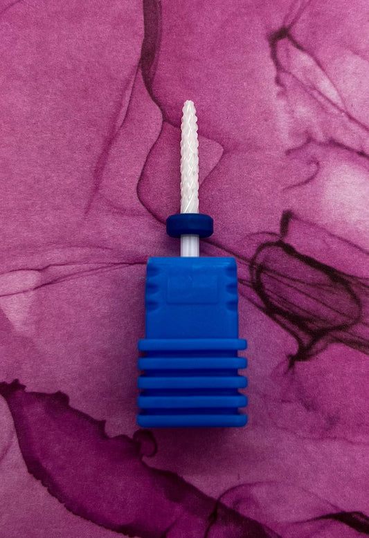 MM - Medium Grit Small Flame Ceramic Cuticle Bit