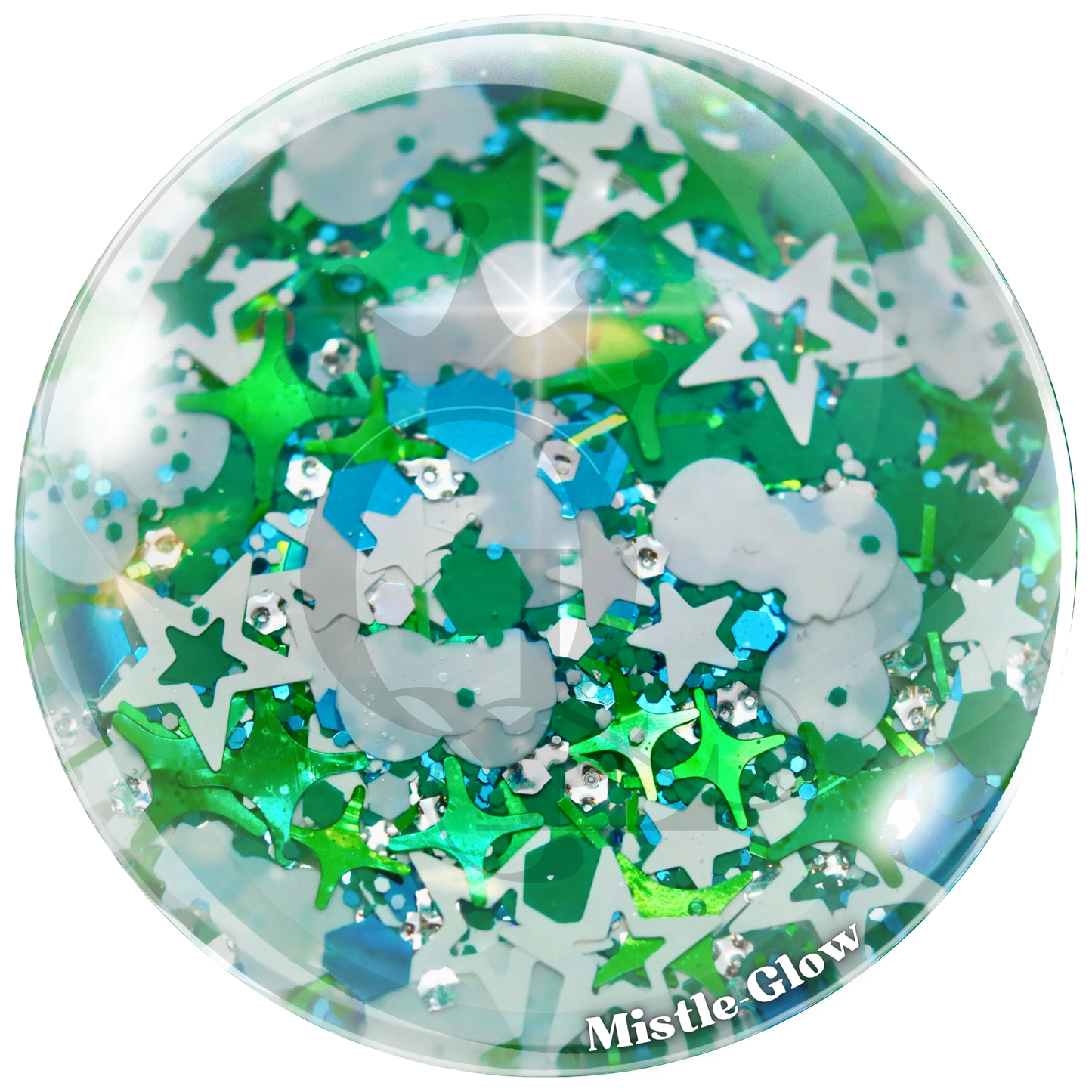 "Mistle-Glow" - Christmas in July Glitter