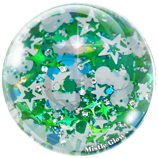 "Mistle-Glow" - Christmas in July Glitter