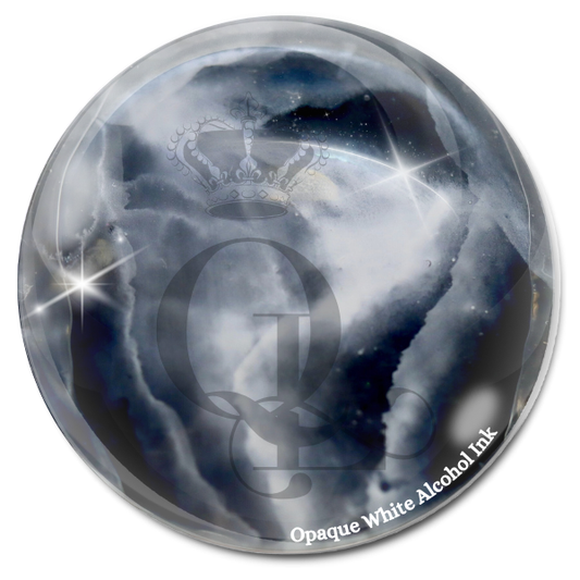 Opaque White -- Solid Color Limited Edition Alcohol Ink
