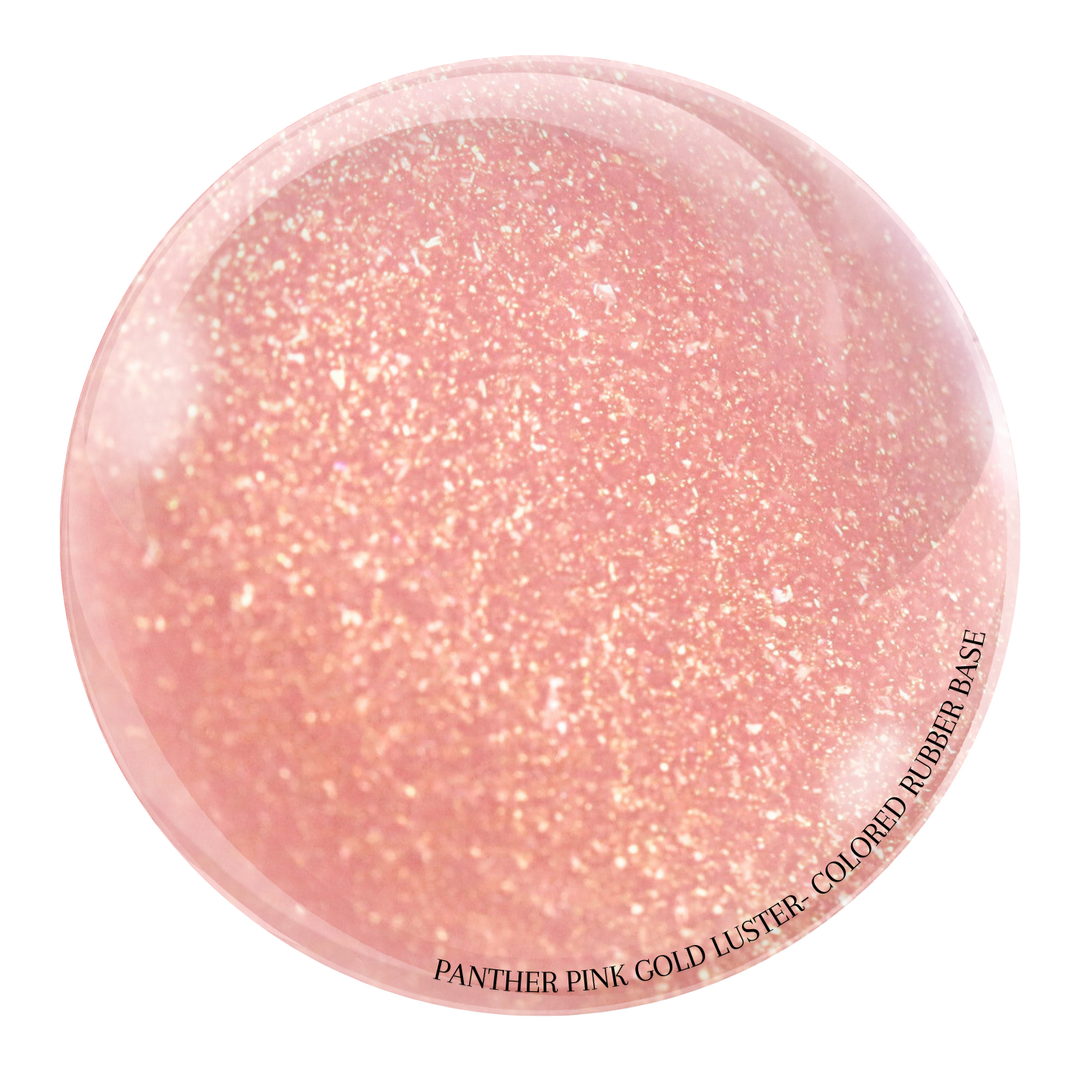 "PANTHER PINK GOLD LUSTER" -- HEMA-FREE COLORED RUBBER BASE Regular price