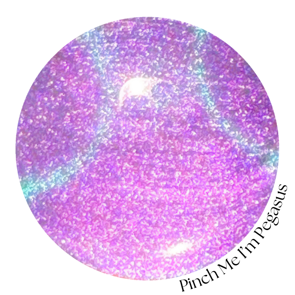 "Pinch Me I'm Pegasus" -- Goddess Cat Eye Gel Polish