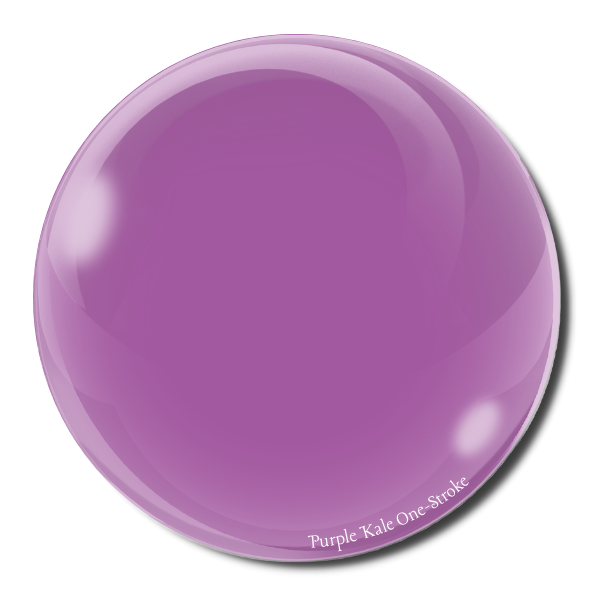 *Limited Edition* Purple Kale One-Stroke Velvet Touch Gel Paint
