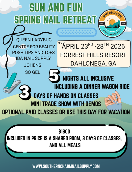 Sun and Fun Spring Nail Retreat 2026