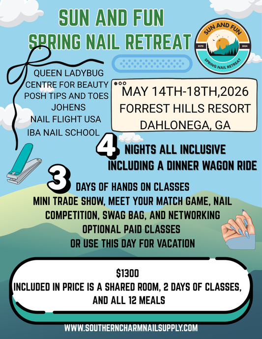 Sun and Fun Spring Nail Retreat 2026