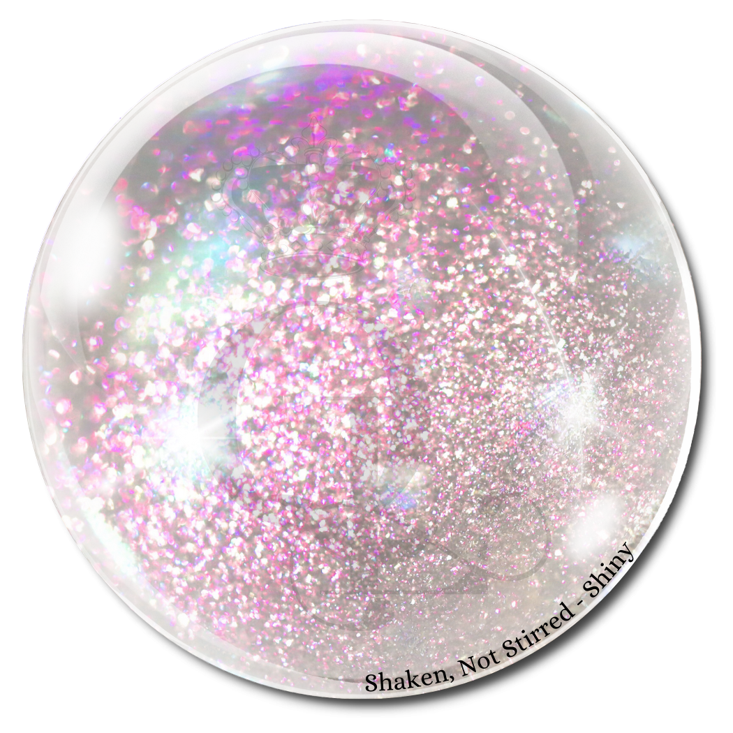 SHINY "Shaken, Not Stirred" -- HEMA-FREE Wet-Look Hollywood Top Gel