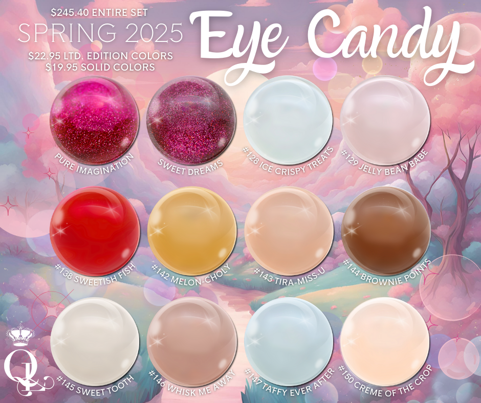 #128 Ice Crispy Treats -- Eye Candy Gel Polish: Spring 2025