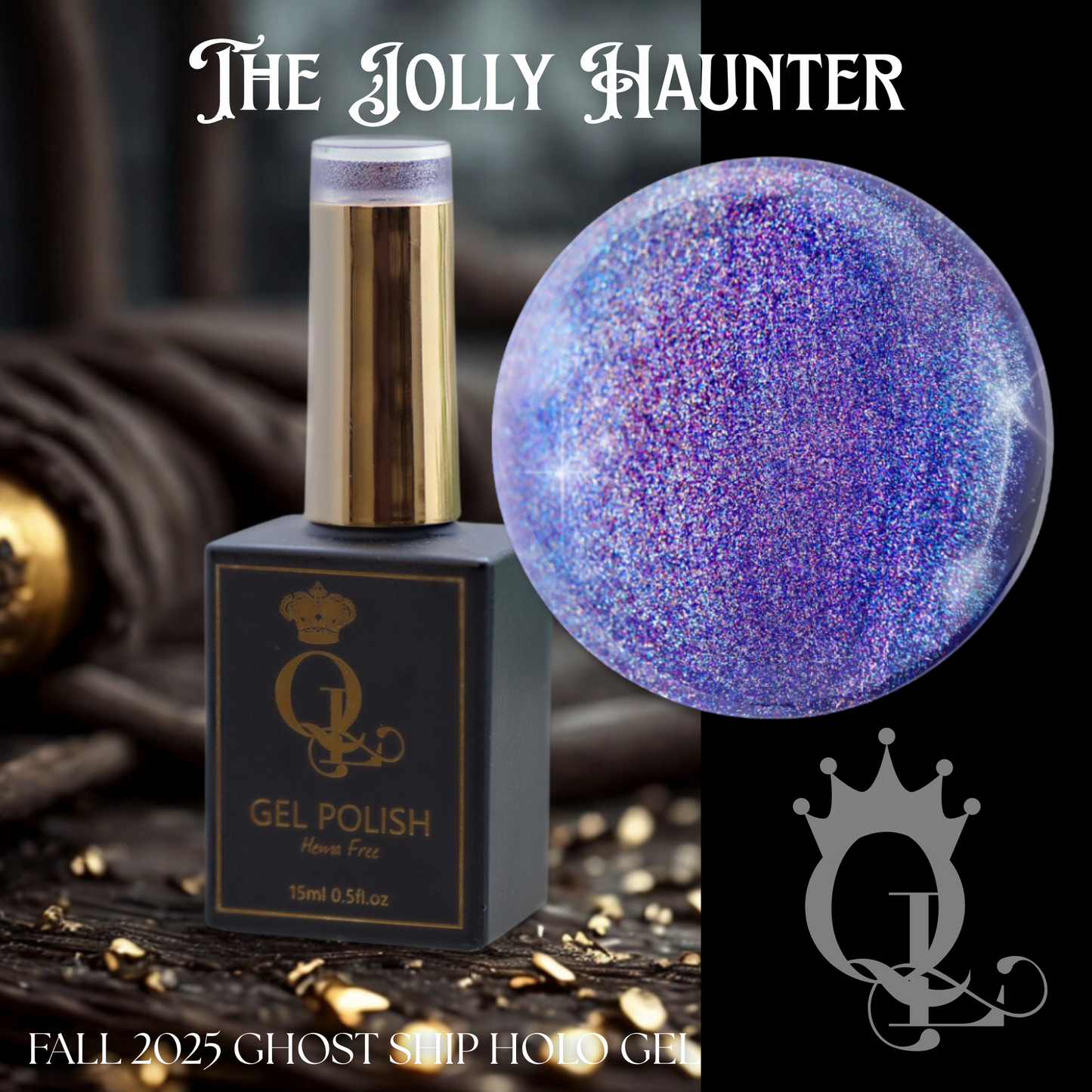 The Jolly Haunter - HEMA-Free Ghost Ship Holo Gel