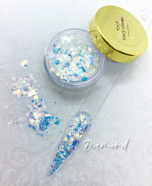 MM - PREMIUM DIAMOND ICE GLITTERS -- DIAMOND