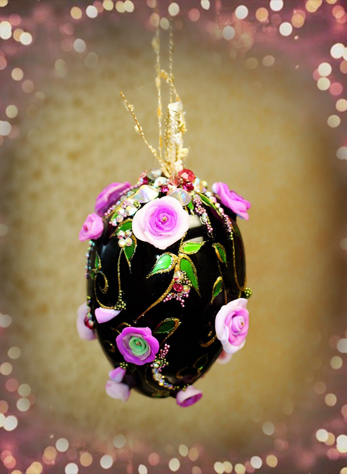 Russian Faberge-Inspired Egg