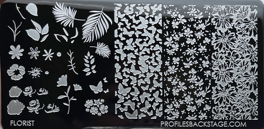 PF Florist Stamping Plate