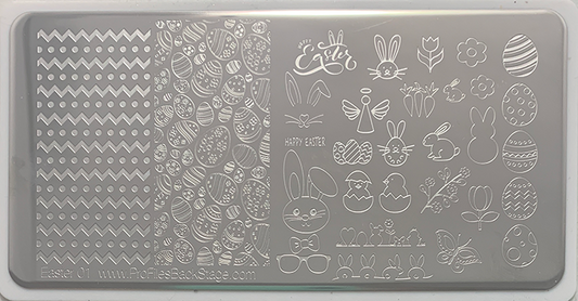 PF Easter 01 Stamping Plate