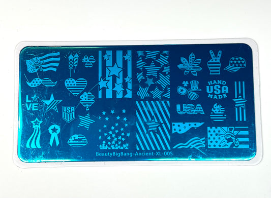 USA Stamping Plate